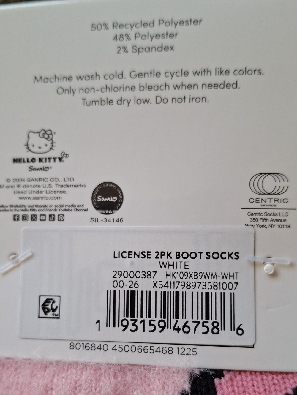 Hello Kitty Boot Socks & Compact - Picture 5 of 9